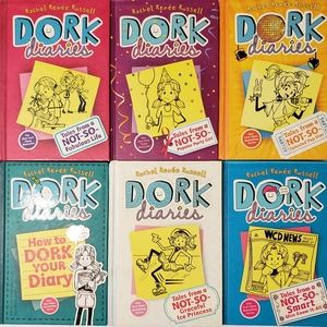 Dork Diaries 1 - 5. With 3 & 3.5